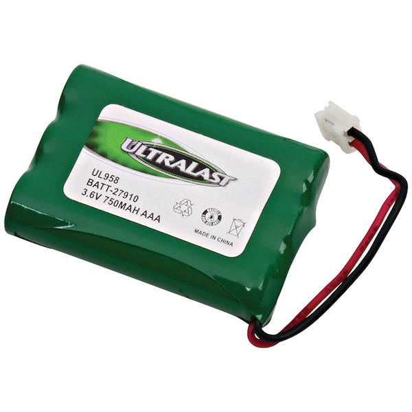 Ultralast Replacement Battery for AT&T E1937B Cordless Phone BATT-27910 - main